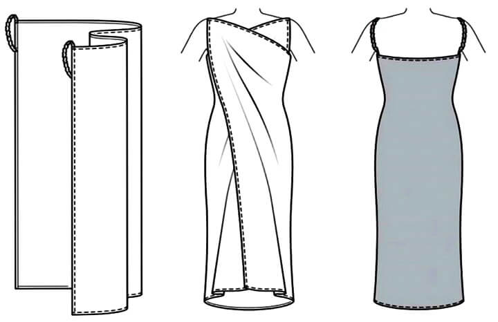 схема для платья